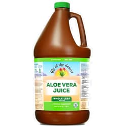 Lily Of The Desert Aloe Vera Juice, Whole Leaf, Organically Grown, Non-GMO, 64 Fl Oz