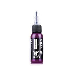 Kokkai sumi Tattoo Ink, Premium Quality, Precision Medium Viscosity, Rich Hue, Quick Healing, Acrylic-Free, Water-Based, Ready-to-Use Ink for Precision Tattooing (Sea Anemone Violet, 0.5 oz)