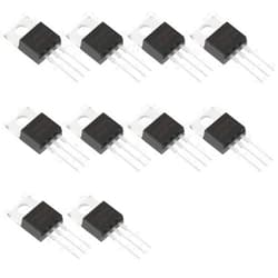 Bridgold 10pcs LM338T LM338 338 1.2V to32 V Linear Voltage Regulator 1-Channel,5A 3-Pin TO-220