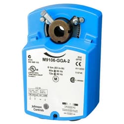 Johnson Controls M9106-AGF-2 Electric Non-Spring-Return Actuator, Floating Control with Resistive Feedback, 6 Nm Torque