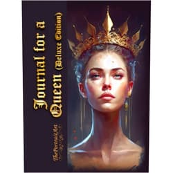 Victor Sun Journal for a Queen Deluxe Edition HARDCOVER: Hardcover Deluxe ThePortraitArt Dream / Journal / Diary NoteBook