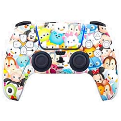 Skinit Decal Gaming Skin Compatible with PS5 Controller - Officially Licensed Disney Tsum Tsum Animated Characters Design