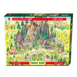 Heye Funky Zoo Transylvanian Habitat 1000 Piece Jigsaw Puzzle