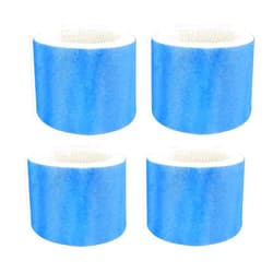Gekrpro Humidifier Wicking Filters with Blue Pre-Filter Layer Compatible with Humidifier Filter HAC-504, HAC-504AW，Filter A，4 Pack