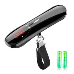 HaetFire Digital Luggage Scale 50kg/110lb Portable Digital Travel Suitcase Scale Hanging Postal Baggage Scales Weight