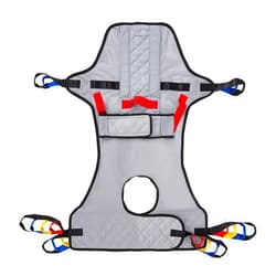 HNYG Hoyer Lift Sling,Full Body Patient Lift Slings with Commode Opening,Medical Mesh Transfer Sling with Split Legs for Patients Shower Bath,Toileting Sling,Lift Assist Sling for Elderly,Support 600lbs