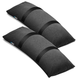 Rhino BaseMate BaseMate Umbrella Base Weights | Outdoor Fillable Sand Bags for Weight | Weatherproof Patio Furniture Weights | 2 SandBags for 49 lb. | Arched Sand Bags to Hold Down Umbrella Stand & Outdoor Furniture
