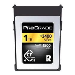 ProGrade Digital Memory Card - CFexpress 4.0 Type B for Cameras | Optimized for Express Transfer of Files & Large Storage | 1TB Gold Series