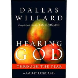 By Dallas Willard (Author), Jan Johnson (Compiler) Hearing God Through the Year: A 365-Day Devotional (Through the Year Devotionals)