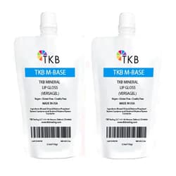 TKB Trading, LLC TKB Mineral Lip Gloss (M-Base) | Clear Versagel Base for DIY Lip Gloss, Made in USA (11 oz (2 of 5.5 oz bag))