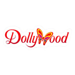 BKR Graphics Dollywood Logo Bumper Sticker Vinyl Decal 5