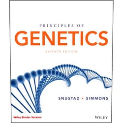 D. Peter Snustad,Michael J. Simmons Principles of Genetics, 7th Edition
