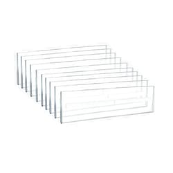 Azar Displays 122020 Self Adhesive Tape Clear Acrylic Wall Sign Holder Frame 11