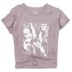 Hollister Women's Slim Fit Cropped Baby Tee HOW-22