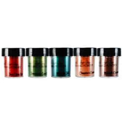 Lindy'S Stamp Gang 2-Tone Embossing Powders .5oz 5/Pkg-Autumn