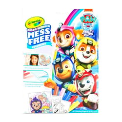 Crayola Color Wonder Paw Patrol Aqua Pups Coloring Set (20+ Pcs), 18 Color Wonder Pages, 5 Mess Free Markers, Toddler Coloring