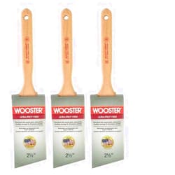 Wooster Brush 4174-21/2 ANG SASH Brush 2.5IN Paintbrush, 2-1/2-Inch Pack of 3