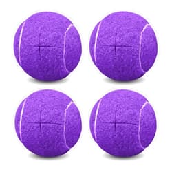 ANCKNE Walker Tennis Balls Precut Tennis Balls for Walkers 4PCS Walkers Legs Universal Precut Glide Balls, Heavy Duty Long Lasting Felt Pad Glide Coverings for Furniture Legs and Floor Protection