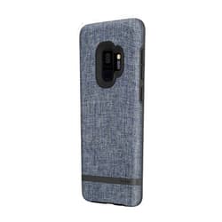 Incipio Carnaby Samsung Galaxy S9 Case [Esquire Series] with Co-Molded Design and Ultra-Soft Cotton Finish for Samsung Galaxy S9 (2018) - Blue
