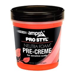 Ampro Pre-Creme Base for Sensitive Scalp - Wax Enhanced with Petroleum Jelly - Formulated to Protect Your Scalp During Chemical Processing - Relieves and Soothes Scalp Discomfort - 12.5 oz