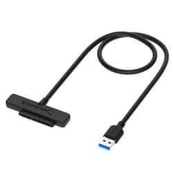 SABRENT SATA to USB Cable - USB 3.0 to 2.5” SATA I/II/III Hard Drive Adapter - External Converter for SSD/HDD Data Transfer (EC-SSHD)