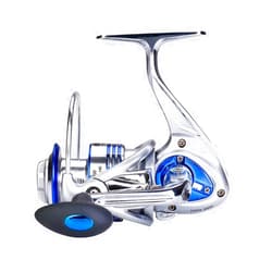 Diwa Spinning Fishing Reels for Saltwater Freshwater 3000 4000 5000 6000 7000 Spools Ultra Smooth Ultralight Powerful Trout Bass Carp Gear Stainless Ball Bearings Metal Body Ice Fishing Reels