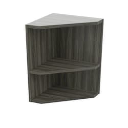 Safco Mayline MNPOLGS Medina Shelved Corner Support for Use with 63