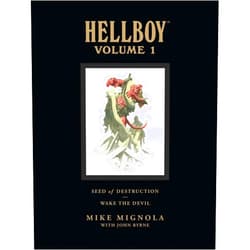 Mike Mignola Hellboy Library Edition, Volume 1: Seed of Destruction and Wake the Devil