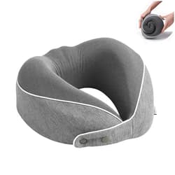 CHICHAUS U-Shaped Neck Pillow for Sleeping Travel and Office Nap，Comfortable Neck Support Travel Pillow for Planes,Car, Train, Bus Trip and Home