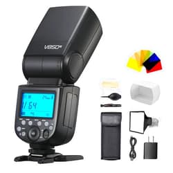 Godox V850III GN60 1/8000s HSS Camera Flash Speedlite with 2600mAh Li-ion Battery Compatible for Canon Nikon Sony Fujifilm Olympas Cameras, 1.5s Recycle time & 450 Full Power Pops