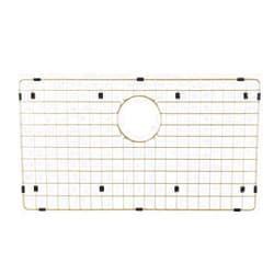 Starstar Sinks Protector Matte Gold 304 Stainless Steel Kitchen Sink Bottom Grid, Rack (28 x 14)