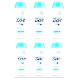 Baby Dove Body Wash Tip To Toe Sensitive Moisture 1.8 Oz Travel Size (Pack Of 6)