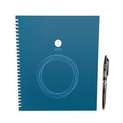 Rocketbook Wave Smart - Dotted Grid Eco-Friendly Notebook with 1 Pilot Frixion Pen Included - Standard Size (8.5