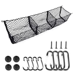 Kaishengyuan Upgrade Cargo Net Trunk Bed Organizer for Ford/Dodge/GMC/Chevy Silverado/Toyota/Nissan/Honda/Lincoln and Pickup Truck, 59