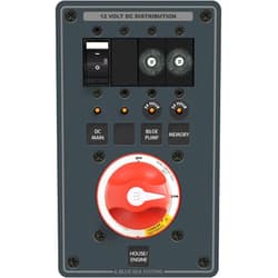 Blue Sea Systems Std DC 2-Batt, 1-Sw, 1-100A, 2-15A