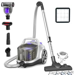 Aspiron Canister Vacuum Cleaner, 3.5L, Silver