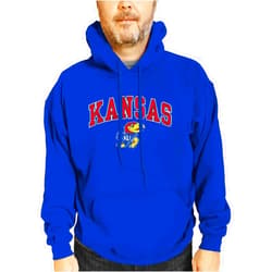 Campus Colors Long Sleeves NCAA Adult Arch & Logo Gameday Unisex Hooded Sweatshirt
