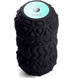 Vibit - Vibrating Massager for Plantar Fasciitis, Pain Relief and Sciatica, Foot and Body Portable Massage Roller, Deep Tissue Pain Relief from Feet to Neck, Electric, 3 Vibration Levels (Black)