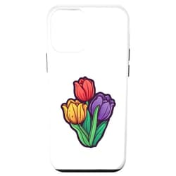 PBW Apparel iPhone 12 mini Eternal Beauty: Embracing the Loveliness of Tulip Flowers Case