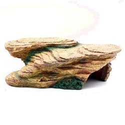 Relaqcc Turtle Basking Platform Shale Scape Step Ledge, Reptile Cave Hideout Turtle Tank Accessories Decorations, Great for Reptiles, Amphibians, Leopard Gecko, Bearded Dragons, Lizard, Frogs