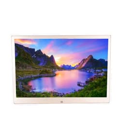 ARGIN Smart Digital Photo Frame, 12 Inch Digital Picture Frame 32GB Playback Content, TN Screen, Front Music Player Speaker, Adjust-able Speed To Play Movies for Home, Office, Desk, Wall Mount Decor (Gold)