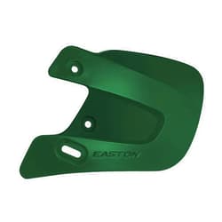 EASTON EXTENDED JAW GUARD, Left-Handed Batter, Green