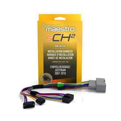 Idatalink Maestro HRN-SR-CH2 T-Harness for Select Chrysler, Dodge, Jeep Vehicles 2004-10, Replace Factory Radio While retaining Steering Wheel Controls & use of Factory amp (ADS-MSR Module Required)
