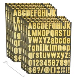Sodknow 10 Sheet Glitter Letter Stickers Self Adhesive Letters Stick on Vinyl Letters Capital Alphabet Sticker Letter Decals for Crafts Graduation Cap Wall Decor
