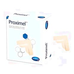 HARTMANN H Hartmann 14500000 Proximel Silicone Foam Dressing with Border (Pack of 5)