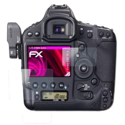 AtFoliX Plastic Glass Protective Film compatible with Canon EOS 1D X Glass Protector, 9H Hybrid-Glass FX Glass Screen Protector of plastic (Set of 1)