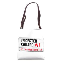London Tourist Leicester Square W1 Tote Bag