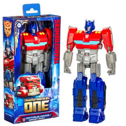 Transformers One Mega Changer Optimus Prime (Orion Pax) 11-Inch Robot Action Figure, Interactive Toys for Boys and Girls Ages 6 and Up