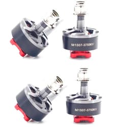 TYXTTGY Drone Brushless Motor, M1507 1507 3750KV 4S 2700KV 6S FPV Cinematic Brushless Motor for FPV Racing Freestyle 3inch Cinewhoop Ducted Drones DIY(4PCS 2700KV 4-6S)