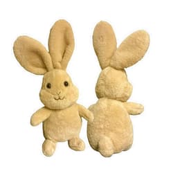 Generic Reese Bunny Creations Stuffed Bunny Plush - Cute Fluffy Rabbit Animal Stuffed Toys for Baby Girls and Kids | Soft Plushy Floppy Chubby Dolls Animals Plushies for Babies and Children